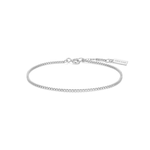 Silver Box Chain Bracelet